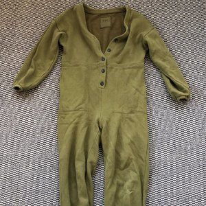 Madewell Desert Moss Coverall Jumpsuit X-Small